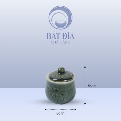 Kích Thước Bình Đường Men Xanh Hoa Bèo
