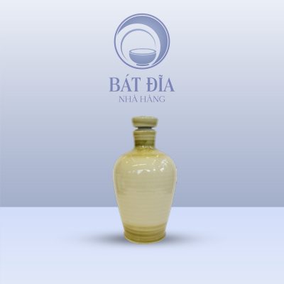 Bình Rượu Men Xanh Đào Chuồn