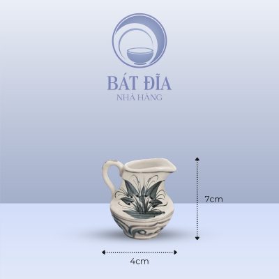 Kích Thước Bình Sữa Men Rạn Vẽ Chuồn Xanh