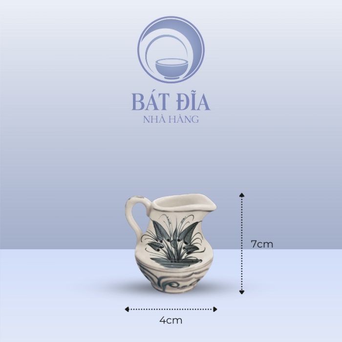 Kích Thước Bình Sữa Men Rạn Vẽ Chuồn Xanh