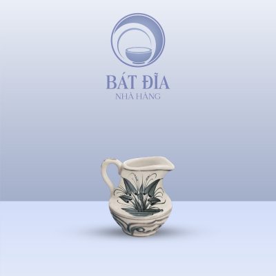 Bình Sữa Men Rạn Vẽ Chuồn Xanh