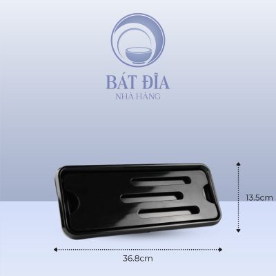 Kích Thước Bộ Khay Rau Melamine Đen