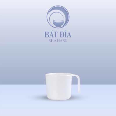 Ca Có Quai Melamine Trắng