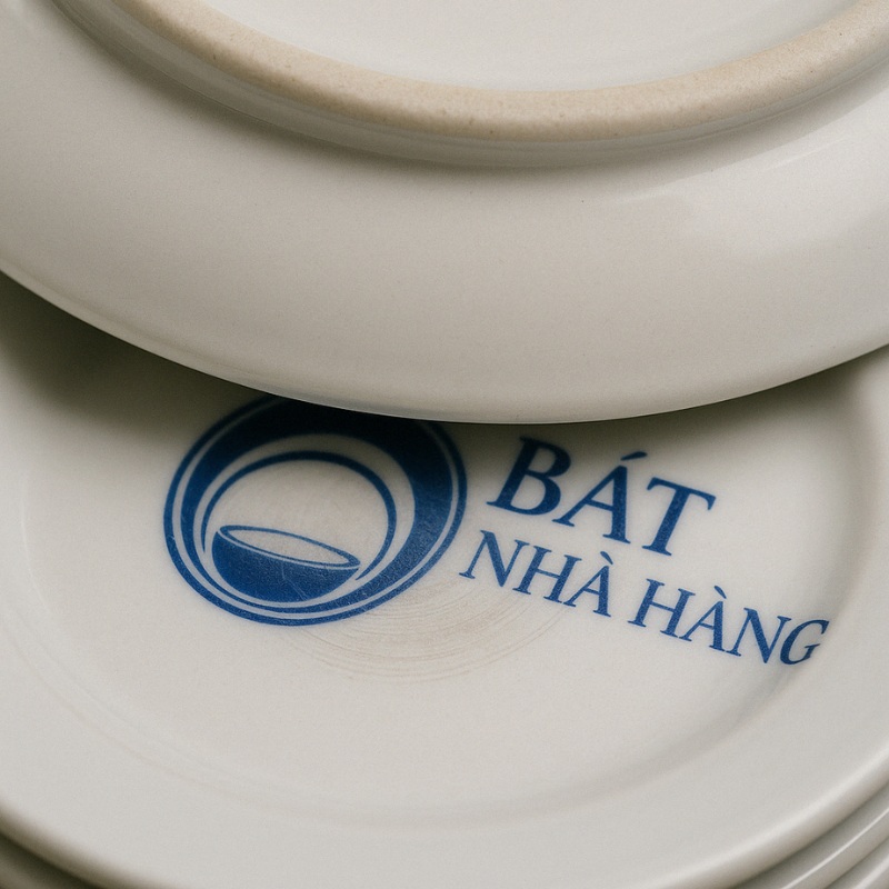 Vệ sinh bát đĩa nhà hàng