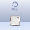 Đĩa Dải Lụa Men Trắng Vẽ Sen Lam