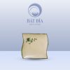 Đĩa Dải Lụa Men Xanh Đào Chuồn