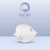 Kích Thước Đĩa Lá Đề Men Kem Vẽ Sen Xanh