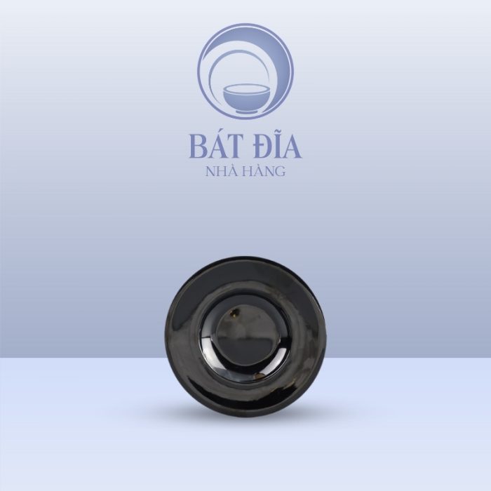 Đĩa Lót Melamine Đen