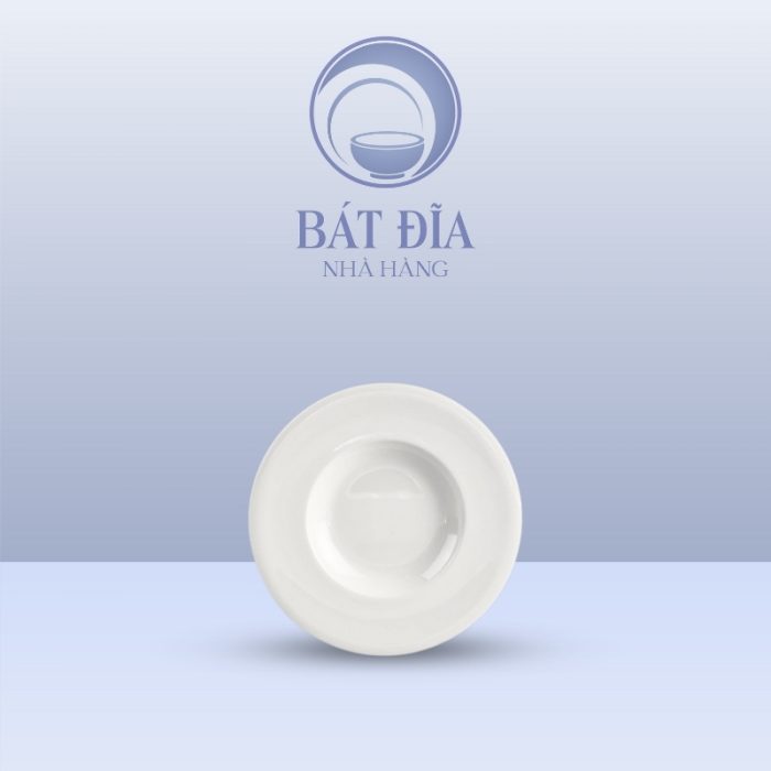 Đĩa Lót Melamine Trắng