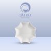 Đĩa Sao Melamine Trắng