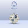 Đĩa Sao Men Rạn Vẽ Chuồn Xanh