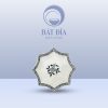 Đĩa Sao Men Trắng Vẽ Hoa Dây
