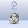 Đĩa Sâu Lòng Men Rạn Vẽ Chuồn Xanh