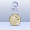 Đĩa Tròn Men Xanh Đào Chuồn