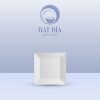 Đĩa Vuông Melamine Trắng
