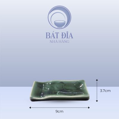 Kích Thước Gác Đũa Men Xanh Hoa Bèo