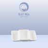 Gia Vị 3 Ngăn Melamine Trắng