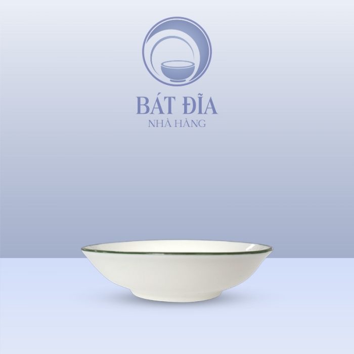 Gia Vị Tròn Men Kem Vẽ Sen Xanh
