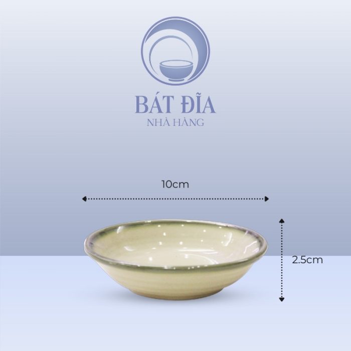 Kích Thước Gia Vị Tròn Men Xanh Đào Chuồn
