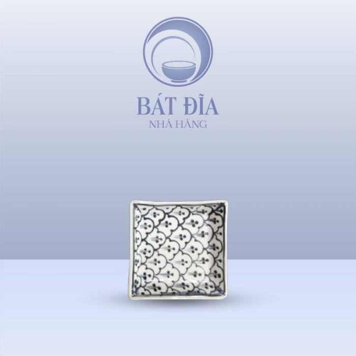 Gia Vị Vuông Men Xanh Hoa Bèo