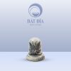 Hũ Tăm Men Rạn Vẽ Chuồn Xanh