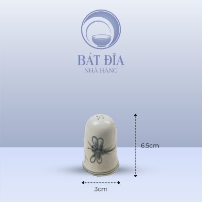 Kích Thước Hũ Tiêu Men Rạn Vẽ Chuồn Xanh