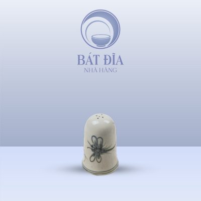 Hũ Tiêu Men Rạn Vẽ Chuồn Xanh