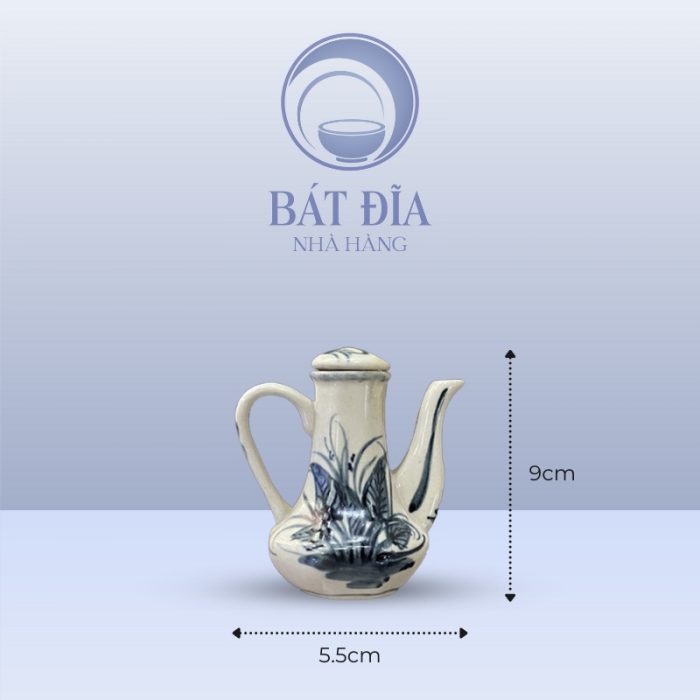 Kích Thước Lọ Mắm Men Rạn Vẽ Chuồn Xanh