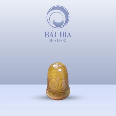 Lọ Tiêu Men Nâu Cá Chép