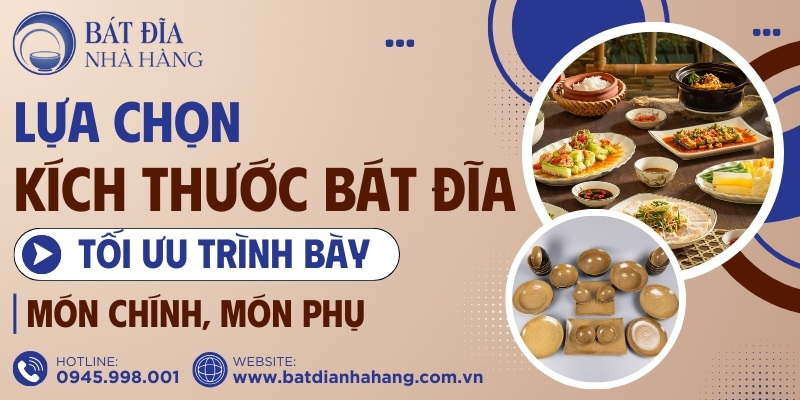 Cách lựa chọn kích thước bát đĩa