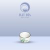 Ly Rượu Men Kem Vẽ Sen Xanh