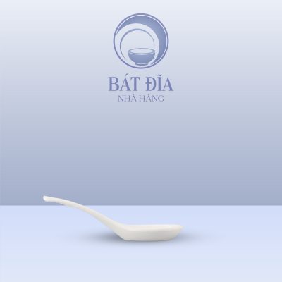Muỗng Cơm Melamine Trắng