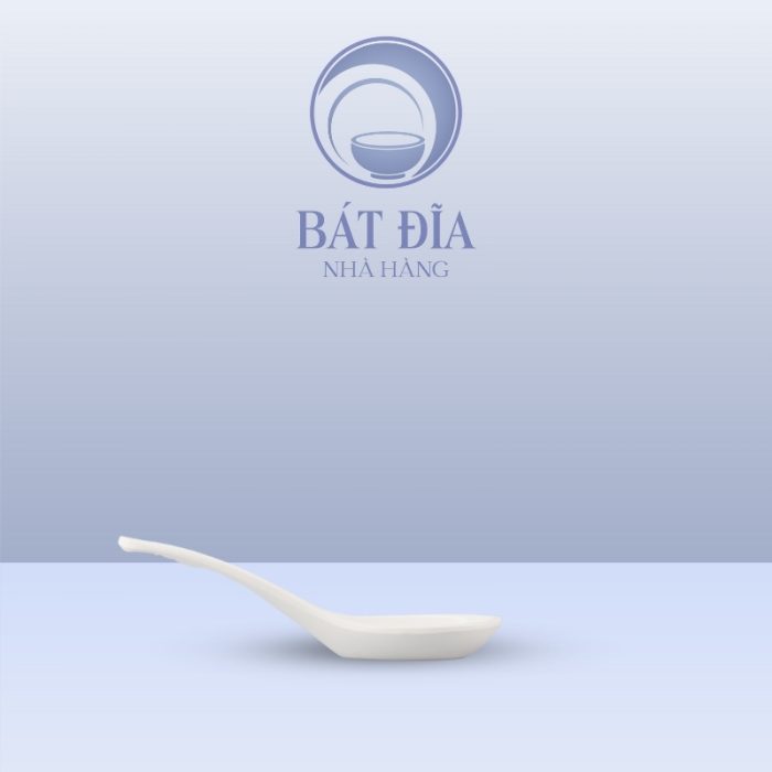 Muỗng Cơm Melamine Trắng