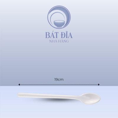 Kích Thước Muỗng Soda Melamine Trắng