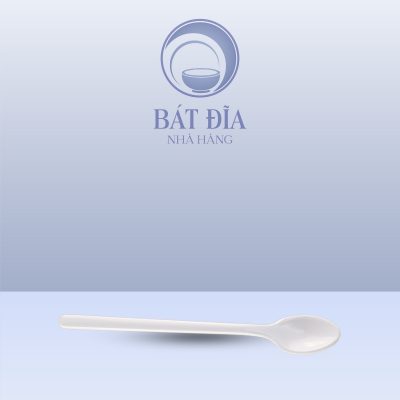 Muỗng Soda Melamine Trắng