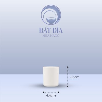 Kích Thước Ống Tăm Melamine Trắng