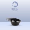 Tô Rau Melamine Đen