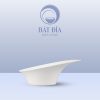 Tô Rau Melamine Trắng