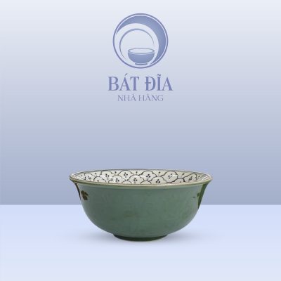 Tô Sâu Men Xanh Hoa Bèo