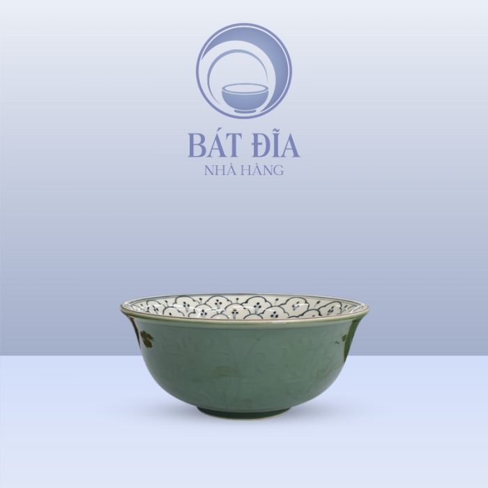 Tô Sâu Men Xanh Hoa Bèo