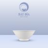 Tô Soup Nhật Melamine Trắng