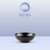 Tô Tròn Melamine Đen