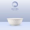 Tô Xoắn Melamine Trắng
