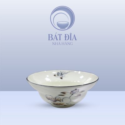 Tô Yêu Men Kem Vẽ Sen Nâu