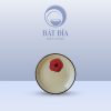 Đĩa Pháp Men Kem Hoa Sứ Đỏ